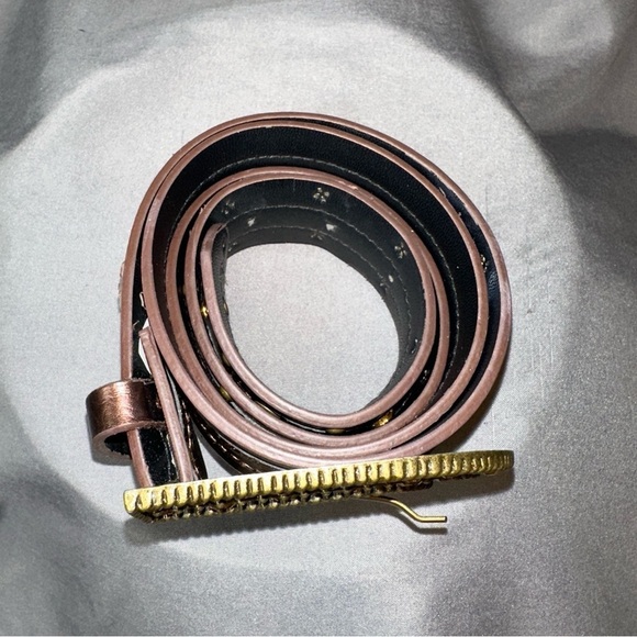 Apt. 9 Belt Womens 6P Faux Leather Studded Boho Hippie Y2K Embellished Cowgirl - Picture 4 of 6